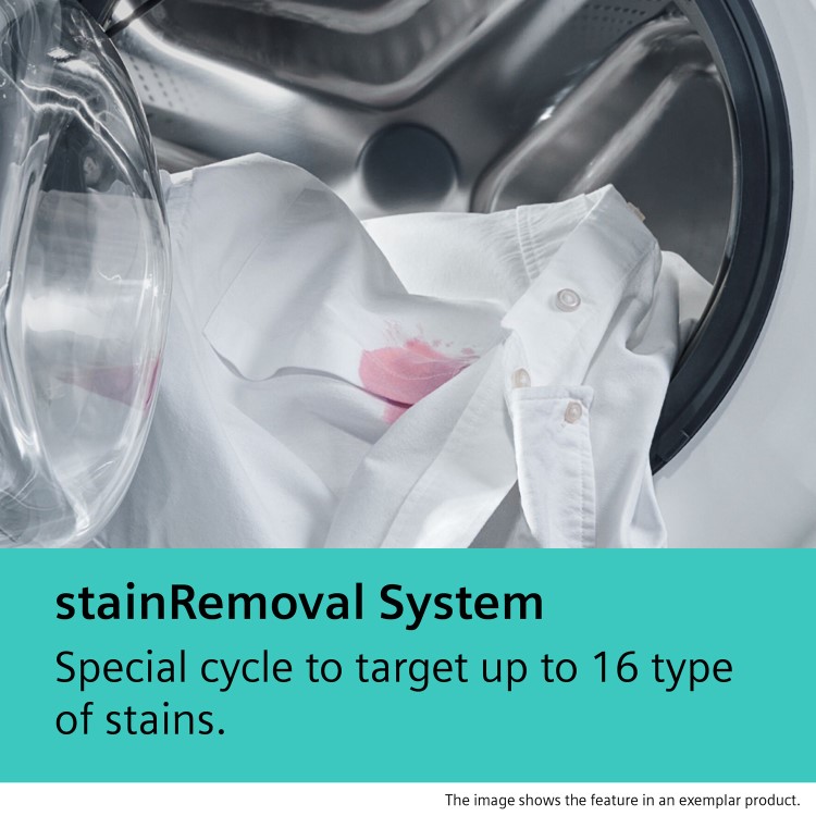 Siemens iQ500 9kg 1600rpm Washing Machine - Silver