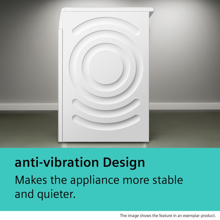 Siemens iQ500 9kg 1600rpm Washing Machine - Silver