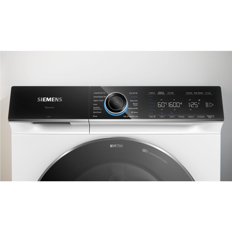 Siemens iQ700 10kg 1600rpm Washing Machine - White
