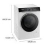 Siemens iQ700 10Kg 1600rpm Washing Machine - White