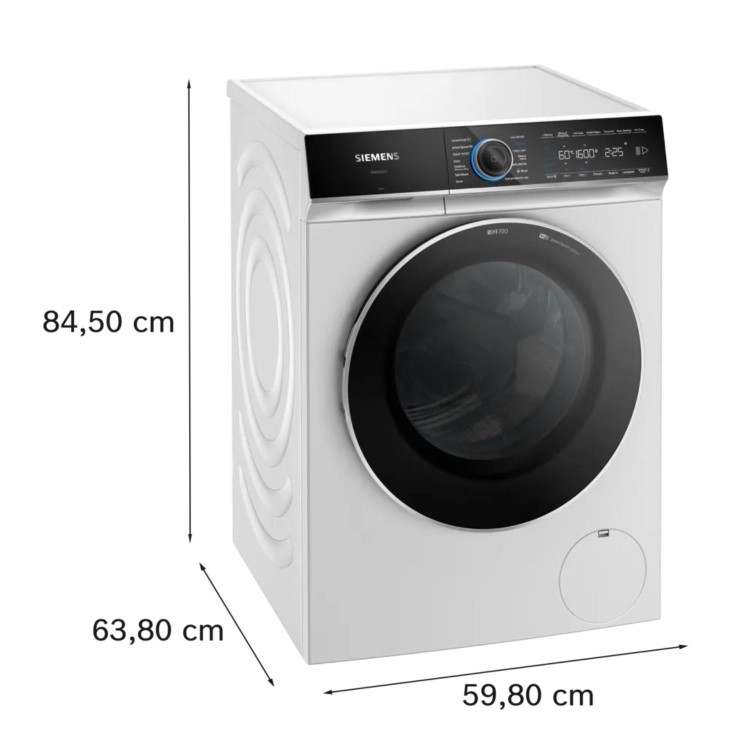 Siemens iQ700 10Kg 1600rpm Washing Machine - White