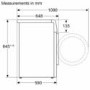 Refurbished Bosch Series 8 i-Dos WGB256A1GB Freestanding 10KG 1400 Spin Washing Machine White