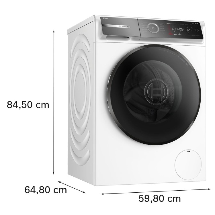 Bosch Series 8 11kg 1400rpm Washing Machine - White