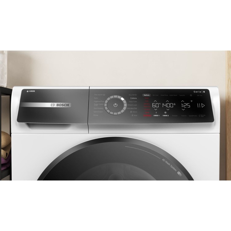 Bosch Series 8 11kg 1400rpm Washing Machine - White