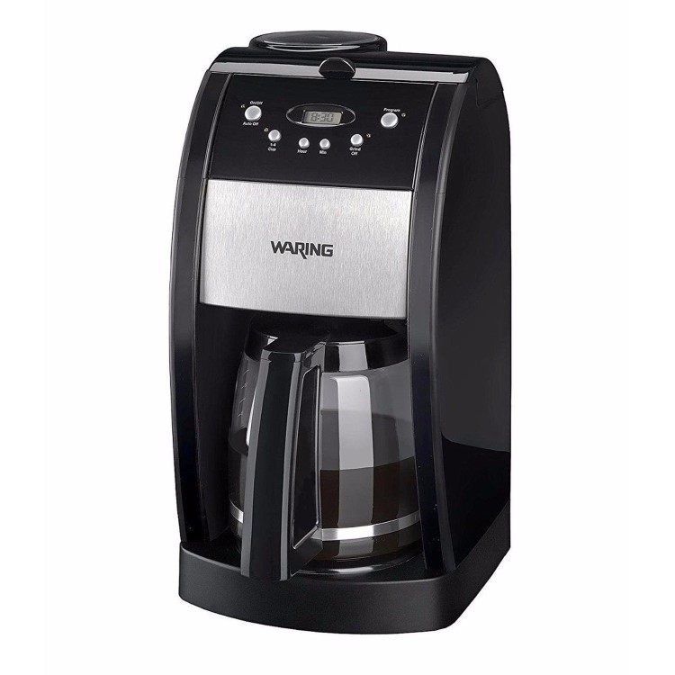 Waring WGB550U Bean-to-cup 12 Cup Coffee Maker - Black