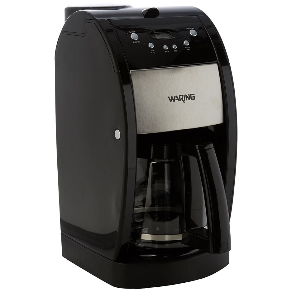 Waring WGB550U Beantocup 12 Cup Coffee Maker Black Appliances Direct