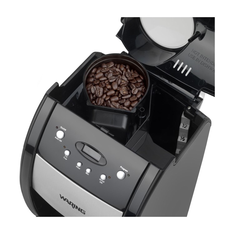Waring WGB550U Bean-to-cup 12 Cup Coffee Maker - Black