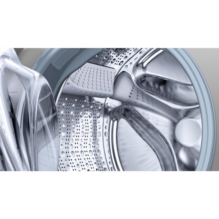 Refurbished Bosch Serie 6 WGG2440XGB Freestanding 9KG 1400 Spin Washing Machine Silver