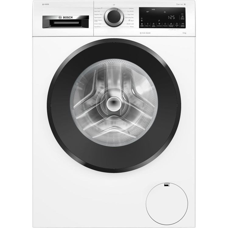 Refurbished Bosch Series 6 WGG244F9GB Freestanding 9KG 1400 Spin Washing Machine White
