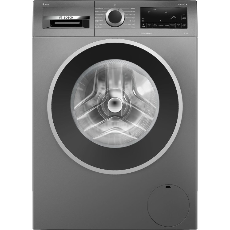 Bosch Series 6 9kg 1400rpm Washing Machine - Grey