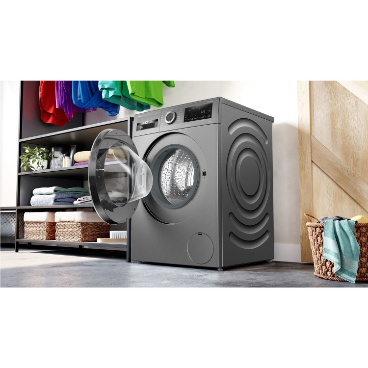 Bosch Series 6 9kg 1400rpm Washing Machine - Grey