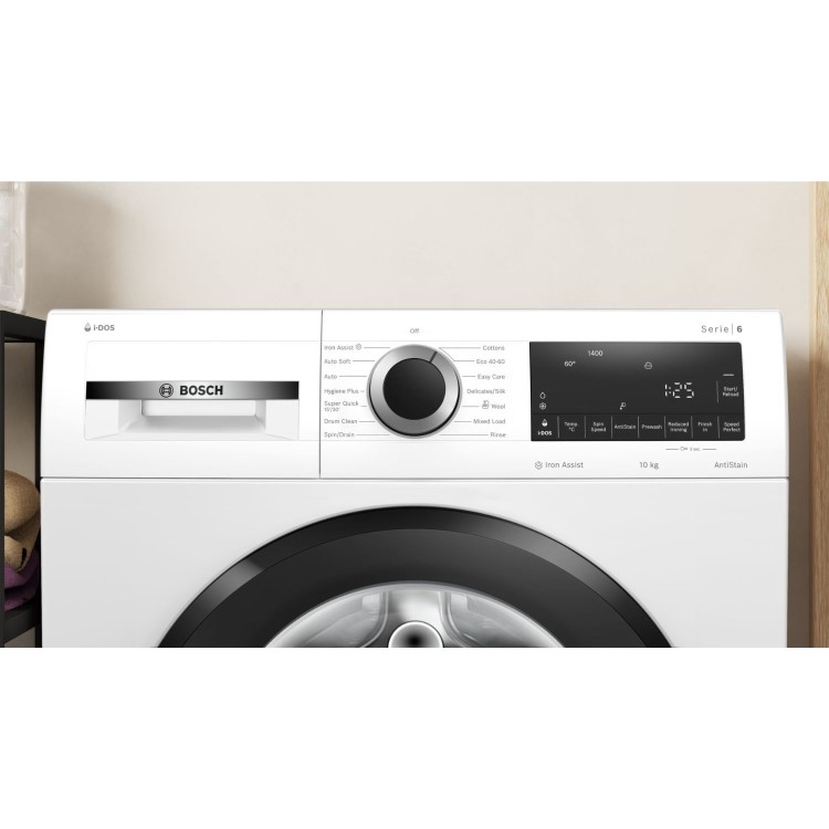 Bosch Series 6 10kg 1400rpm Washing Machine - White