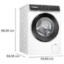 Bosch Series 6 10kg 1400rpm Washing Machine - White