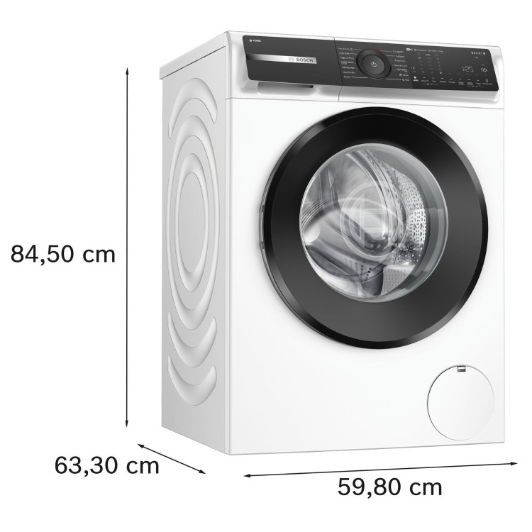 Bosch Series 6 10kg 1400rpm Washing Machine - White