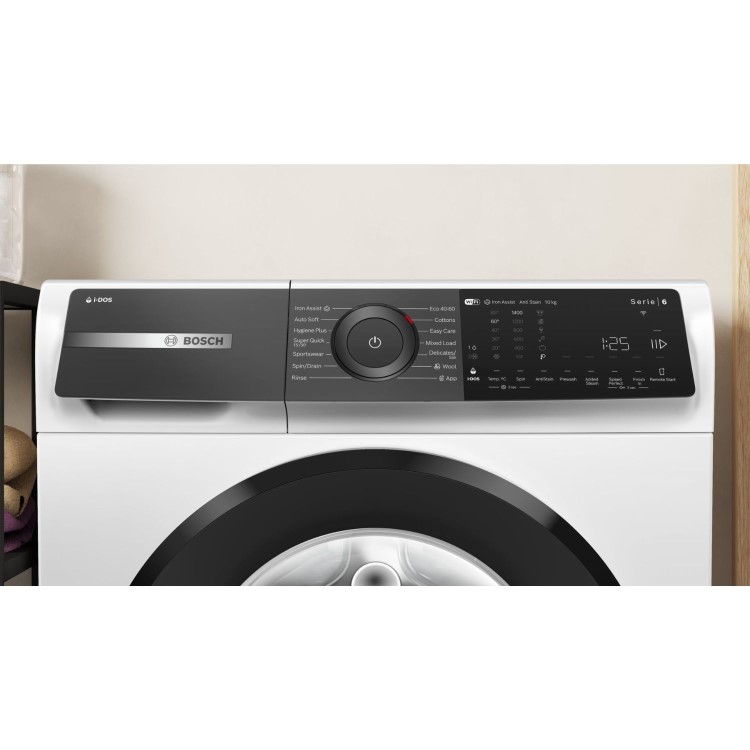 Bosch Series 6 10kg 1400rpm Washing Machine - White