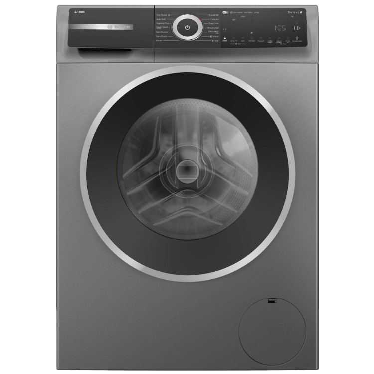 GRADE A1 - Bosch Series 6 10kg 1400rpm Washing Machine - Graphite - Wi-Fi Connected A-Rated i-DOS