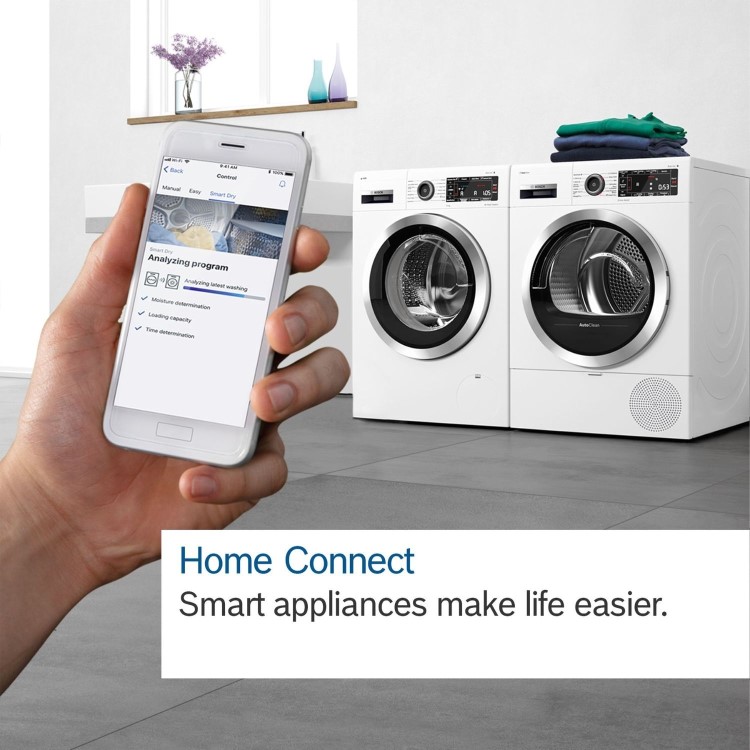 GRADE A1 - Bosch Series 6 10kg 1400rpm Washing Machine - Graphite - Wi-Fi Connected A-Rated i-DOS