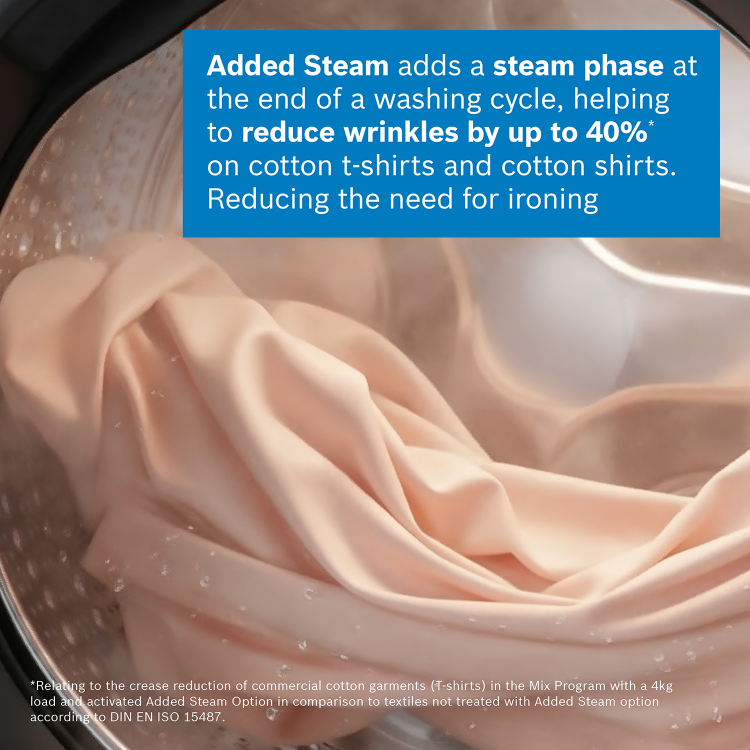 Bosch Series 6 10kg 1400rpm Washing Machine - Graphite - Wi-Fi Connected A-Rated i-DOS