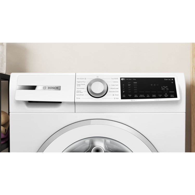 Bosch Series 6 10kg 1400rpm Washing Machine - White