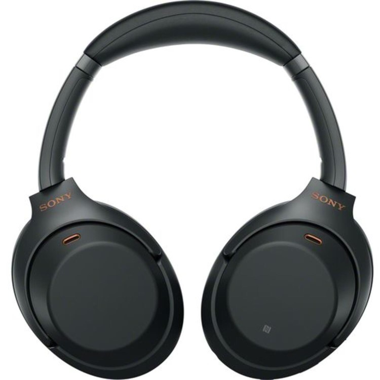 SONY Wireless Bluetooth Noise-Cancelling Headphones - Black