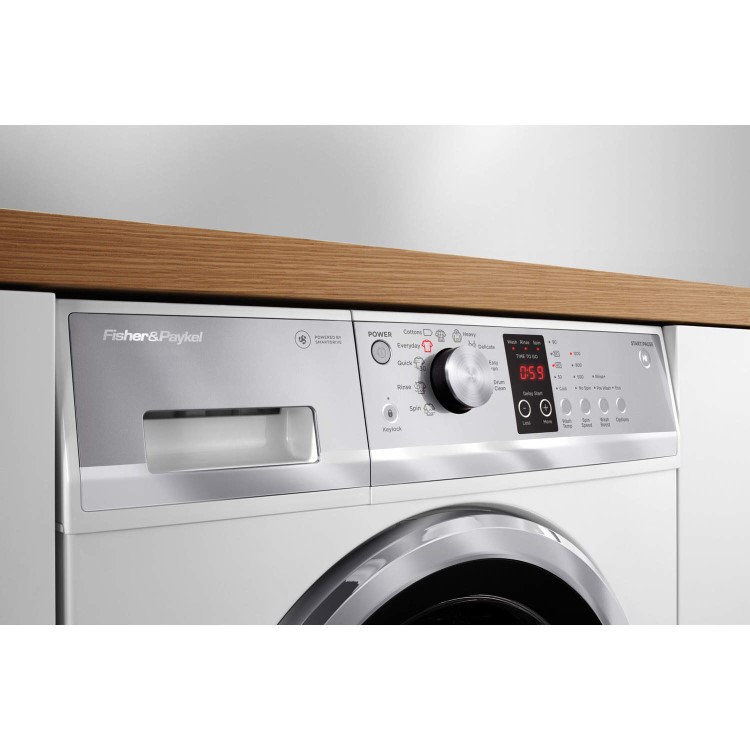 Fisher & Paykel WH7060J1 98118 - 7kg 1200rpm Freestanding Washing Machine White