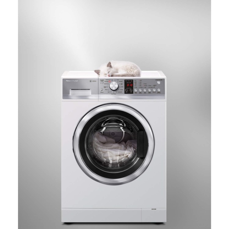 Fisher & Paykel WH8060P1 98121 - 8kg 1400rpm Freestanding Washing Machine White