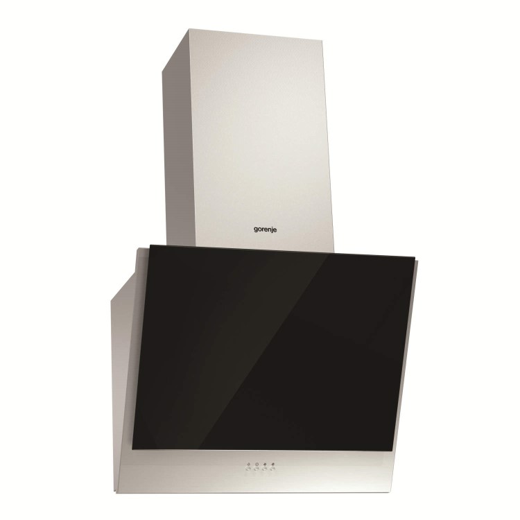 GRADE A3 - Gorenje WHI621E1XGBUK 60cm Angled Chimney Cooker Hood Stainless Steel