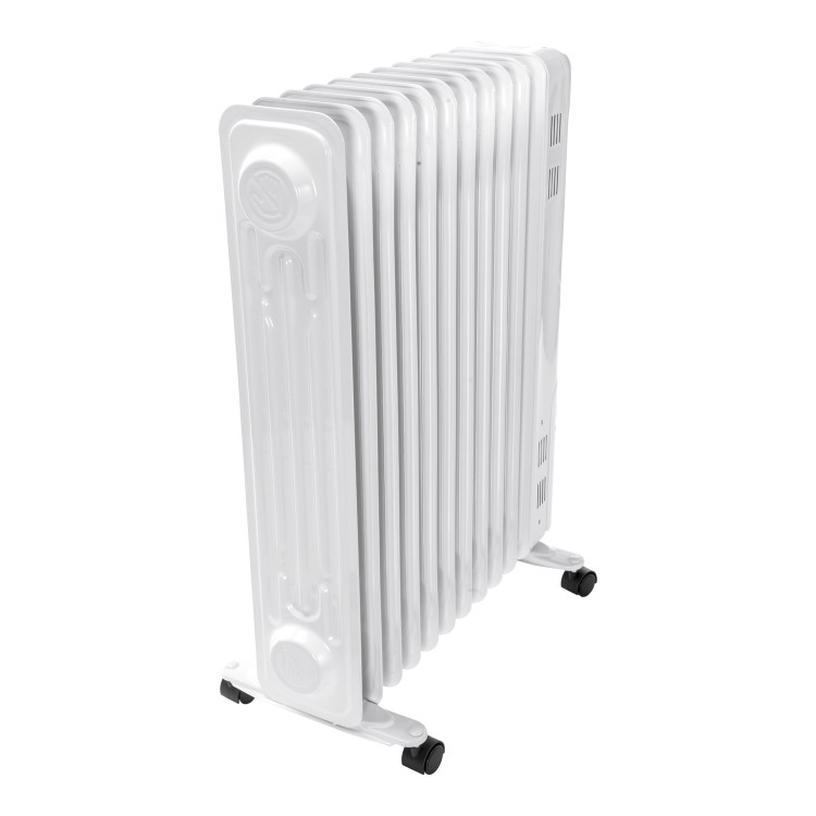 Argo Whisper 2.5 kw Oil Filled Radiator 10 fin with Thermostat