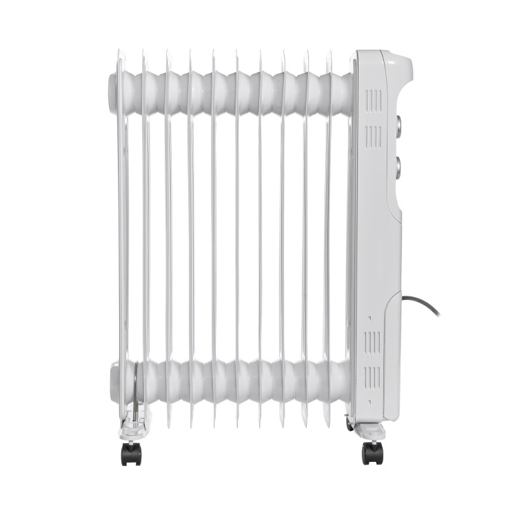 Argo Whisper 2.5 kw Oil Filled Radiator 10 fin with Thermostat