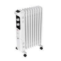 Refurbished Argo Whisper 2 kw Portable Oil Filled Radiator 8 Fin with Thermostat