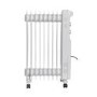 Refurbished Argo Whisper 2 kw Portable Oil Filled Radiator 8 Fin with Thermostat