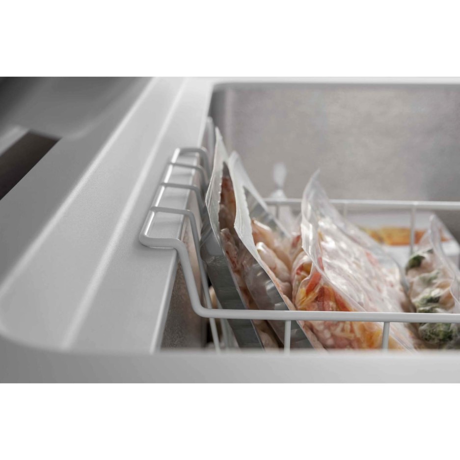 Whirlpool WHM4611 432 Litre Chest Freezer 70cm Deep Fast Freeze 141cm