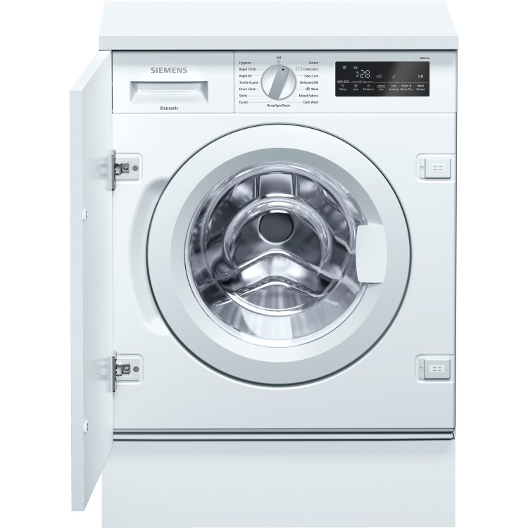 GRADE A1 - Siemens WI14W500GB 8kg 1400rpm Integrated Washing Machine - White