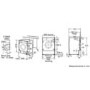 GRADE A1 - Siemens WI14W500GB 8kg 1400rpm Integrated Washing Machine - White