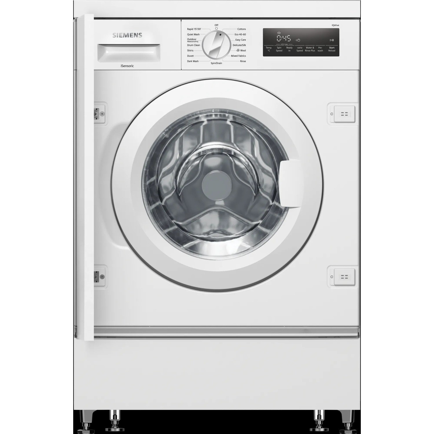 Siemens iQ700 8kg Integrated Washing Machine - 1400rpm Quiet C-Rated - WI14W502GB