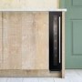 Caple Sense 15cm Wide Single Zone Under Counter Wine Cabinet - Black Glass Door