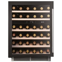 Caple Sense 46 Bottle Dual Zone Under Counter Freestanding Wine Cabinet - Black