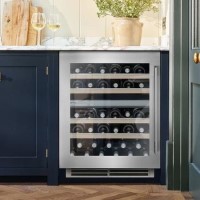 Caple 44 Bottle Capacity Dual Zone Under Counter Wine Cooler