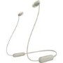 Sony WI-C100 In-ear Wireless Headphones Cream
