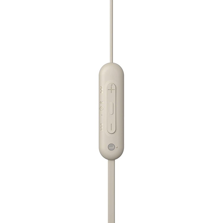 Sony WI-C100 In-ear Wireless Headphones Cream