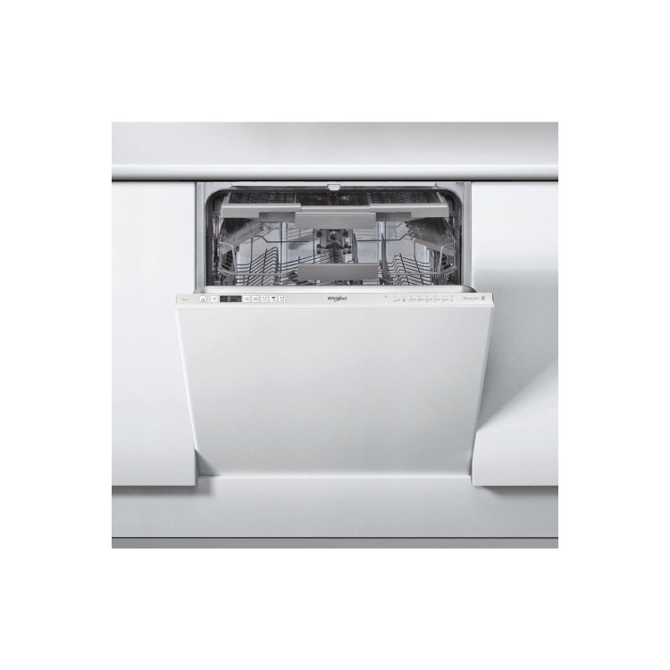 Whirlpool WIC3C23PEFUK 14 Place Setting 9.5L Integrated Full Size Dishwasher - Silver