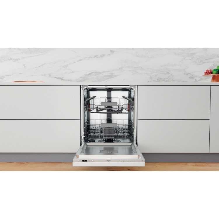 Refurbished Whirlpool WIC3C26NUK 14 Place Fully Integrated Full Size Dishwasher