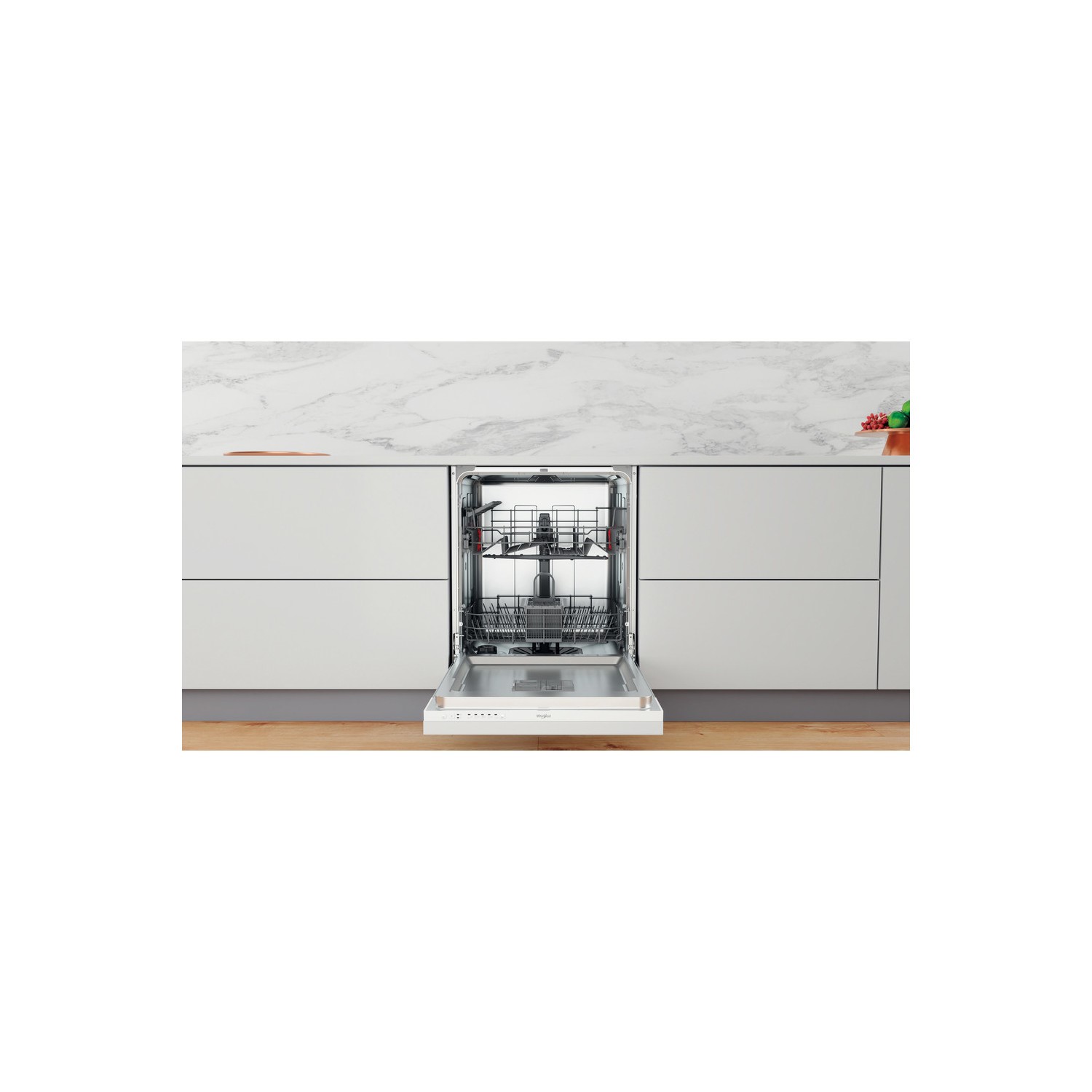 Whirlpool WIE2B19 13 Place Fully Integrated Dishwasher Appliances Direct