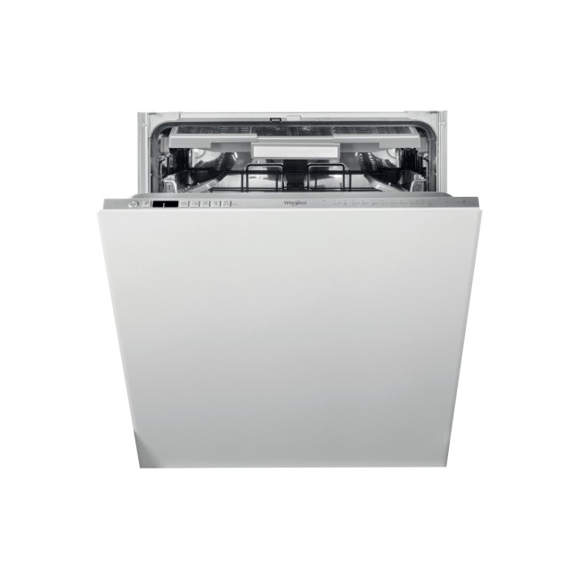 GRADE A1 - Whirlpool WIO3O33PLESUK 14 Place Fully Integrated Dishwasher With Cutlery Tray