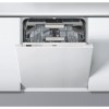 GRADE A2 - Whirlpool WIO3O43DLS 14 Place Compact Fully Integrated Dishwasher with Quick Wash - Silver