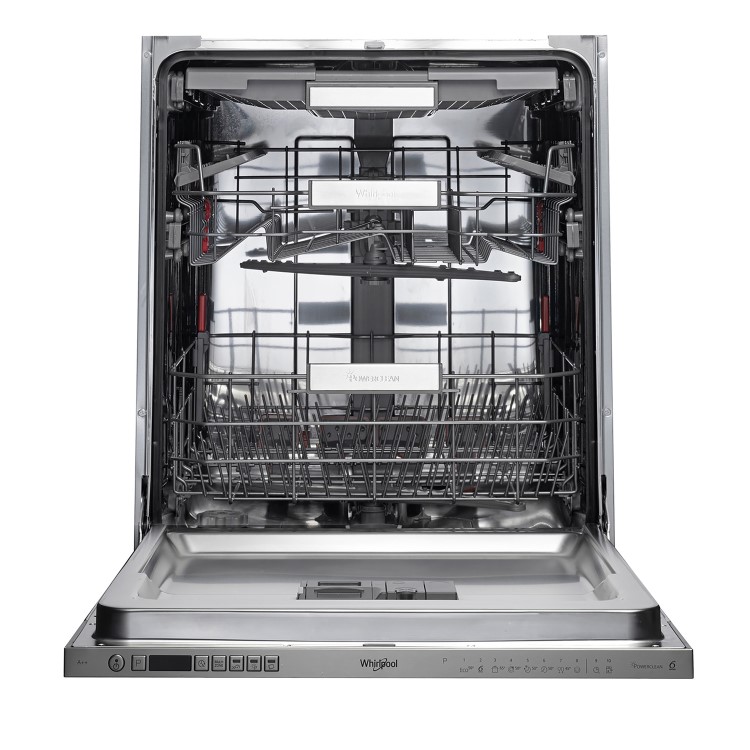 Whirlpool WIO3T123PEF 14 Place Fully Integrated Dishwasher with Quick Wash - White