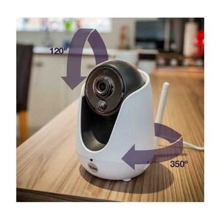 Yale Indoor Wireless Camera - HD 720p PTZ Camera with 8m Night Vision & 2-way audio