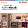 Refurbished Bosch Series 8 WIW28502GB Integrated 8KG 1400 Spin Washing Machine White
