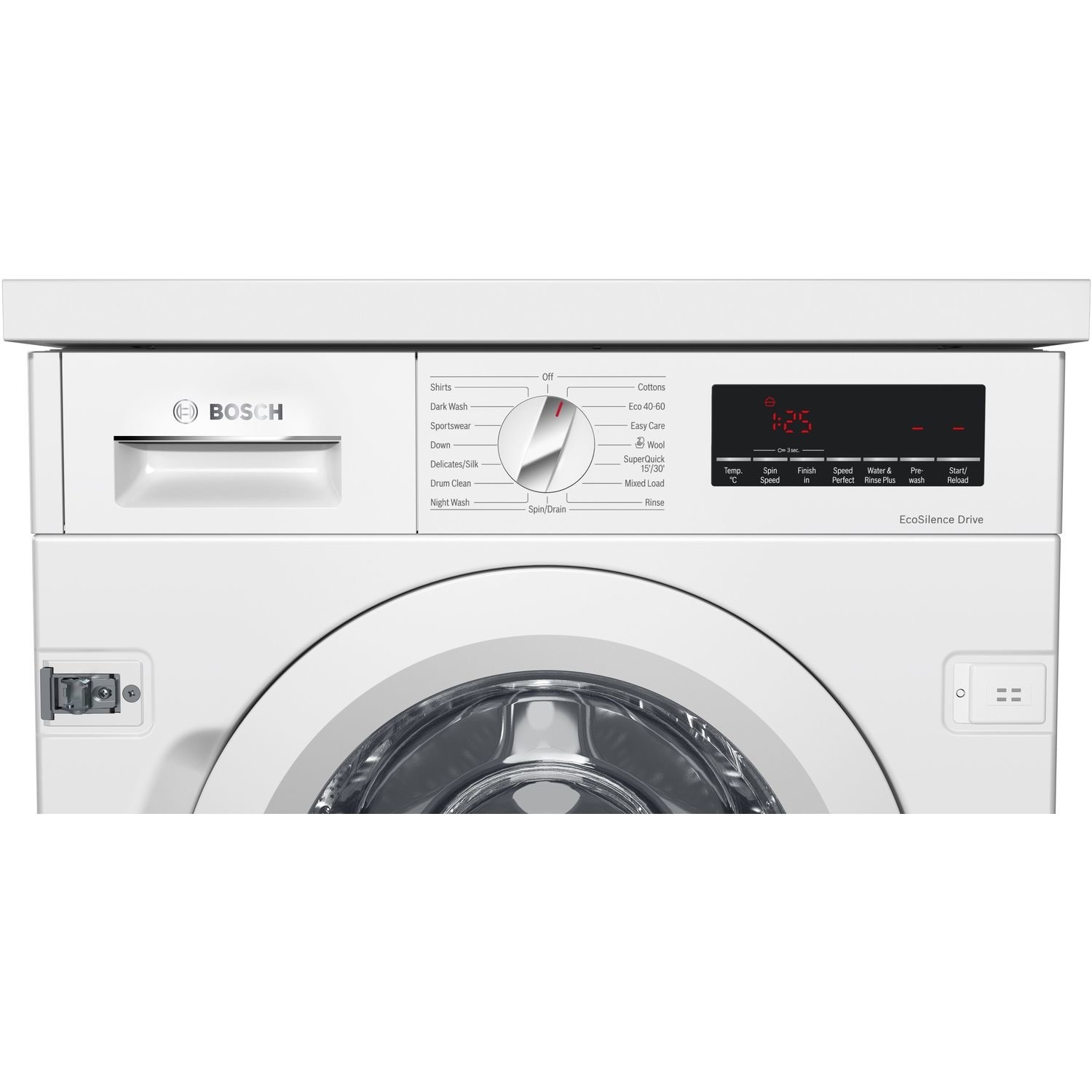 Bosch Series 8 8kg Integrated Washing Machine - 1400rpm C-Rated Quiet Speed Perfect Bosch Series 8 8kg Integrated Washing Machine - 1400rpm C-Rated Quiet Speed Perfect