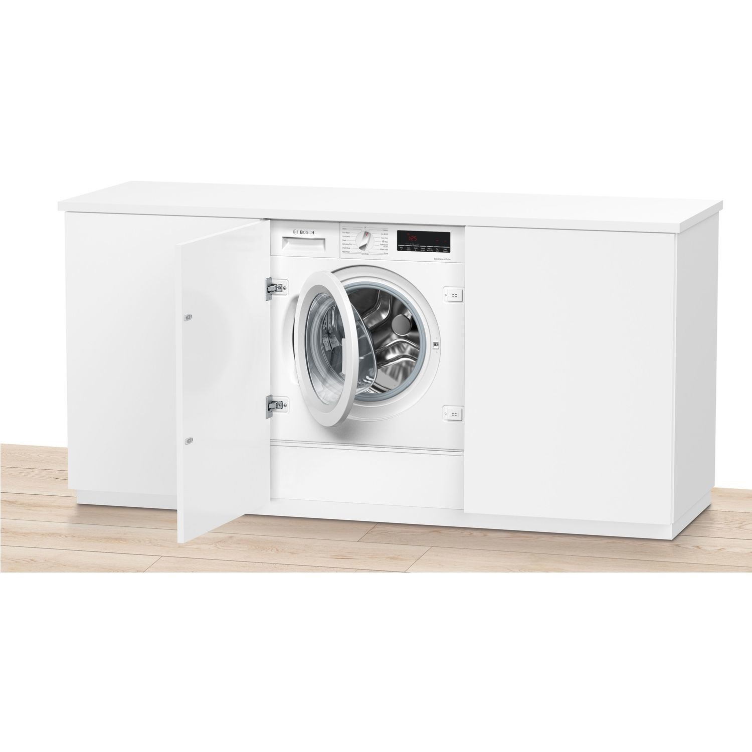 Bosch Series 8 8kg Integrated Washing Machine - 1400rpm C-Rated Quiet Speed Perfect Bosch Series 8 8kg Integrated Washing Machine - 1400rpm C-Rated Quiet Speed Perfect